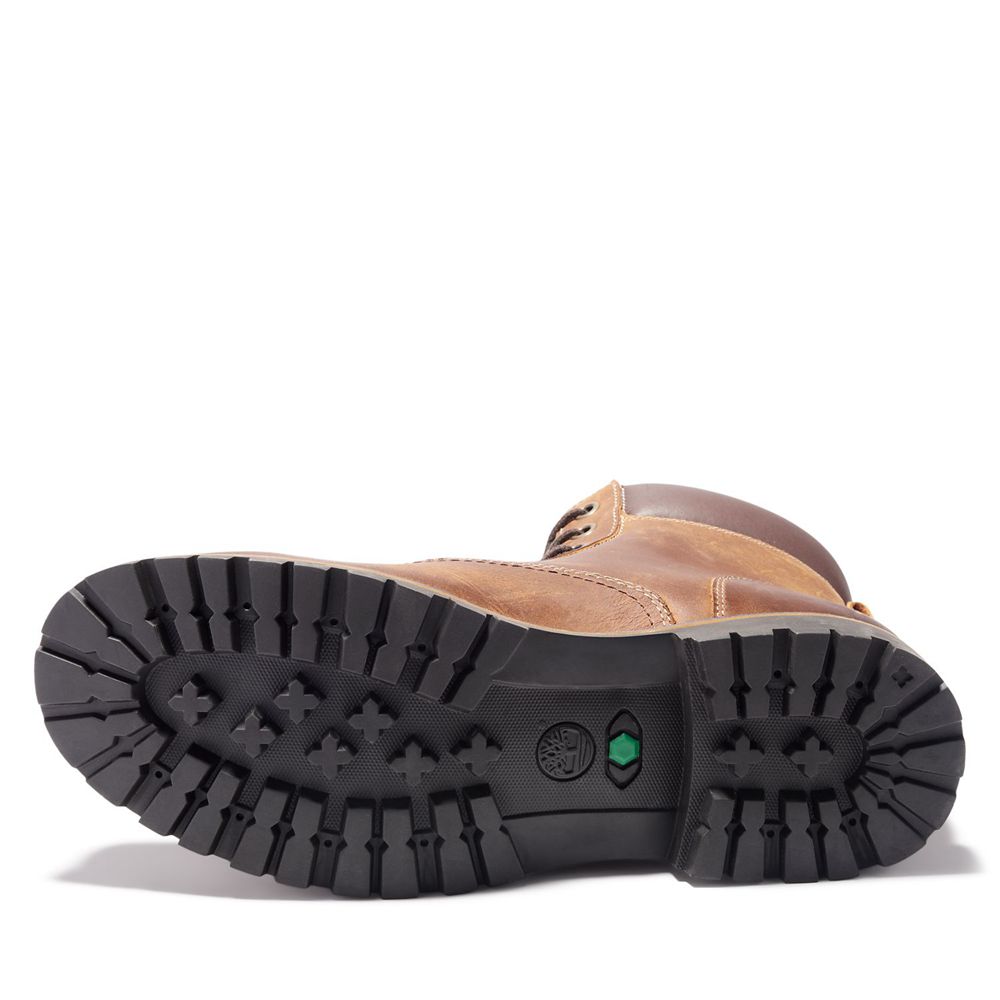 Bototos Timberland Hombre 6-Inch Rugged Waterproof Marrones - Chile IXA-012743